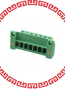 1840609 TERM BLK HEADER 7POS GREEN