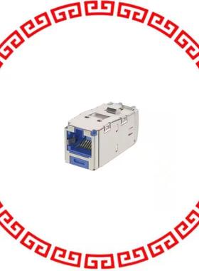 CJSK688TGBU MINI-COM KEYED MODULE, CAT 6, SH