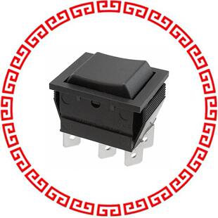 16A C1570AABB 250V DPDT ROCKER SWITCH
