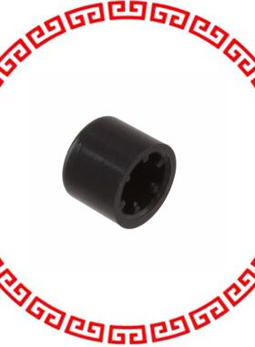 800AC1BLKCAP CAP PUSHBUTTON ROUND BLACK