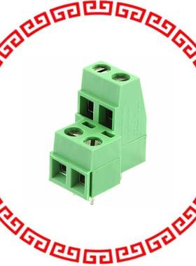 282868-2 TERM BLOCK RCPT WIRE 2POS VERT