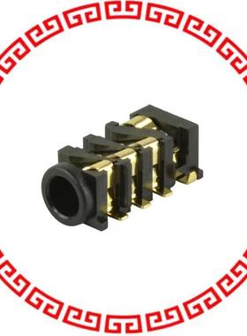 SJ2-35984A-SMT-TR AUDIO JACK, 3.5 MM, RT, 4 CONDUC