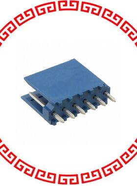 281695-6 CONN HEADER 6POS VERT T/H TIN