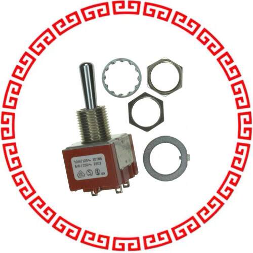 P2021B SWITCH TOGGLE DPST 10A 125V