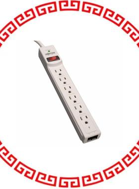 TLP608TEL SURGE PROTECT STRIP 6 OUTLET 8'