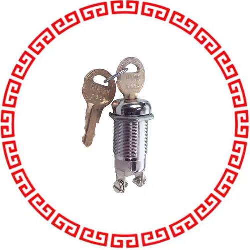 2SWK131AL101 SWITCH KEYLOCK 2POS SPST 1A 120V