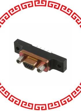 MDM-9PBSP CONN MICRO-D PLUG 9POS PNL MNT