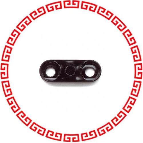 3862-0 DBL BINDPOST/B-MT BASE BLK