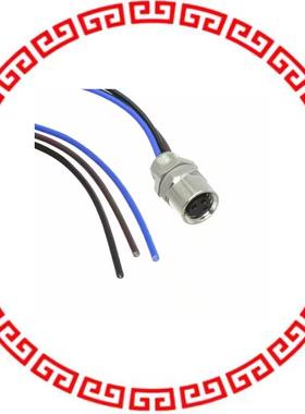 T4073014031-001 CBL FMALE TO WIRE LEAD 3P 0.66'