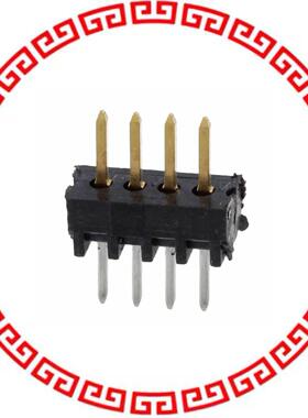 5-104178-1 CONN HEADER .050 4POS VERT T/H