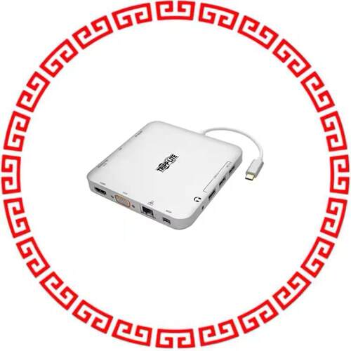 U442-DOCK2-S USB-C LAPTOP DOCKING STATION W/