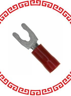 52949-1 CONN SPADE TERM 16-22AWG #6 RED