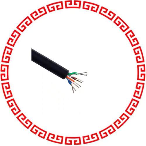 76020 BK002 XGIE 4PR SOLID BLACK 500'