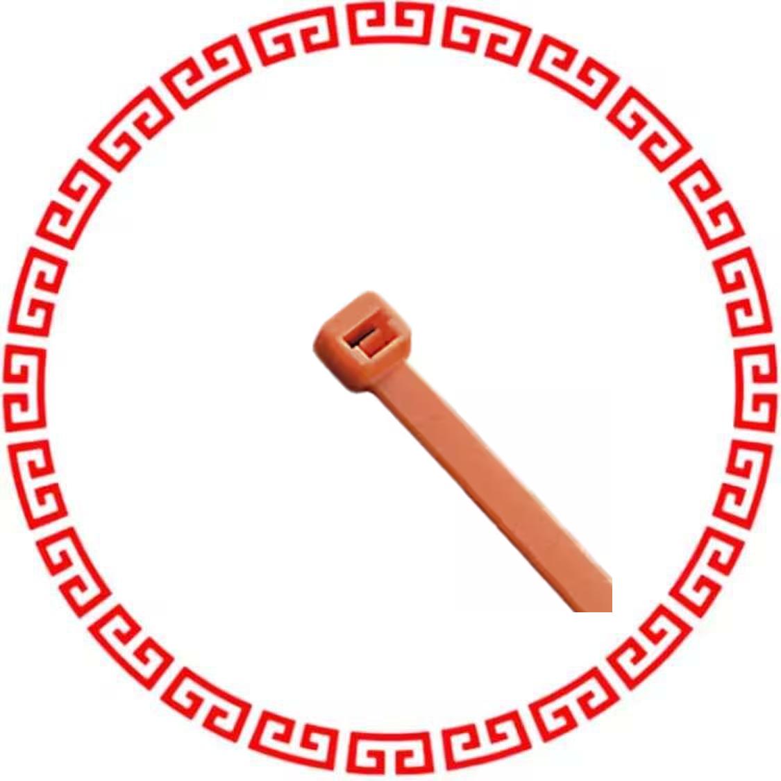 PLT2M-M3 CABLE TIE MINI ORANGE 8.0