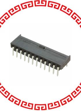 281336-1 CONN RCPT 12POS .100 T/H R/A TIN