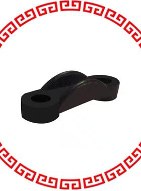 SRCC-2 CBL CLAMP STR RLF BLACK FASTENER