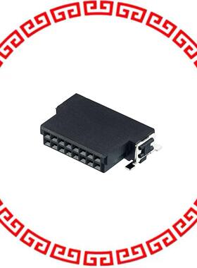 M55-6101642R CONN RCPT 1.27MM SMD R/A 16POS