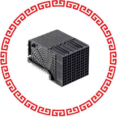 757101006 CONN RCPT MOD 132POS 11ROW R/A