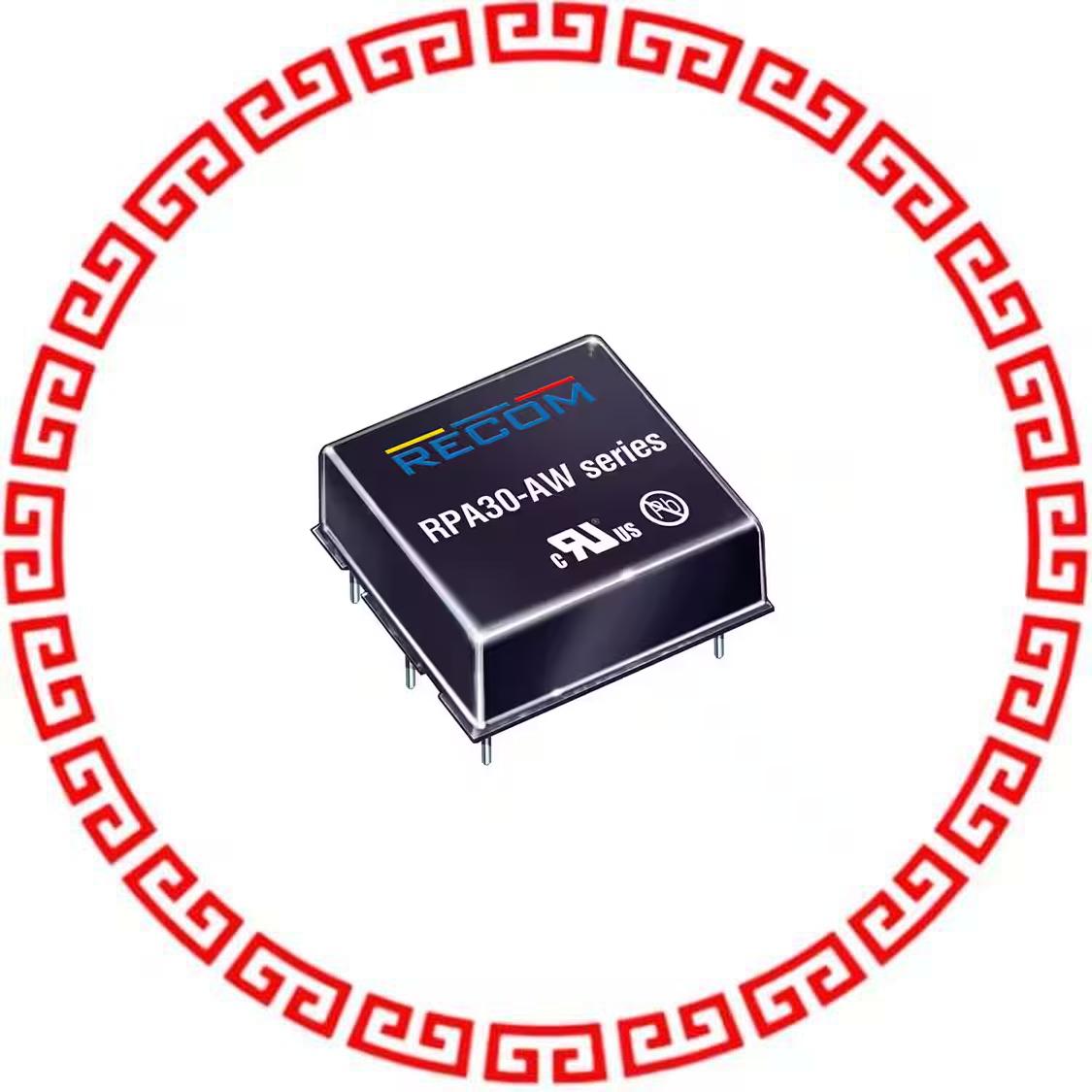 RPA30-2412SAW/P DC DC CONVERTER 12V 30W