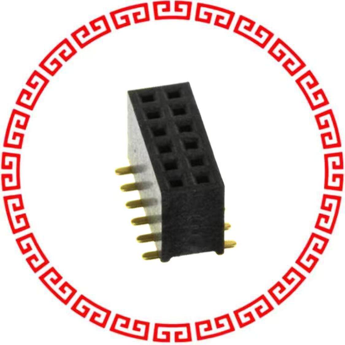 LPPB062NFSP-RC CONN HEADER .050 12PS DL SMD AU