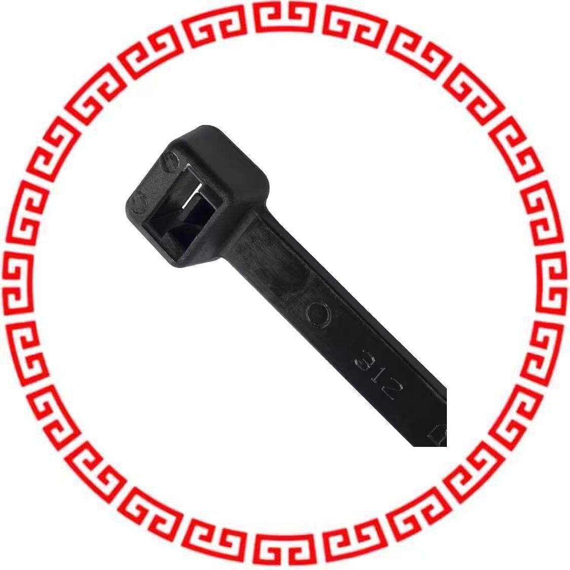 PLT1M-M300 CABLE TIE MINI WR HS BLK 3.9