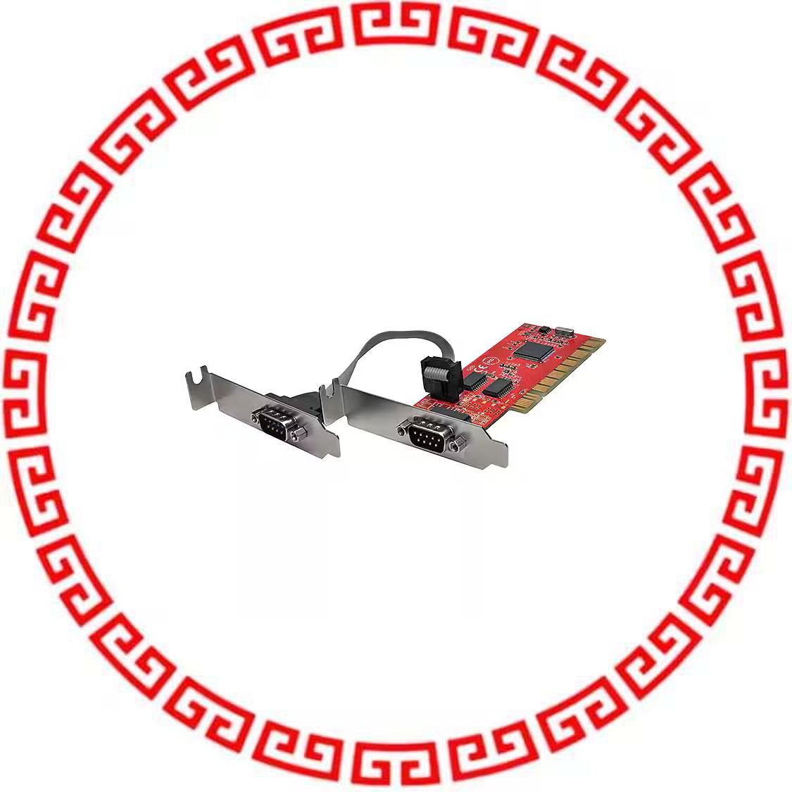 PCI-D9-02-LP 2-PORT DB9 (RS-232) SERIAL PCI