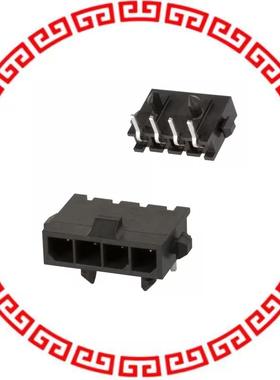 2-1445098-4 CONN HEADER 3MM 4POS R/A GOLD