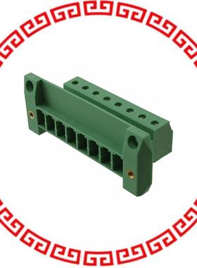 1840612 TERM BLK HEADER 8POS GREEN