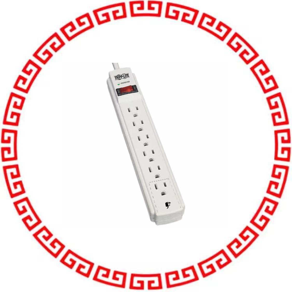TLP615 SURGE PROTECT STRIP 6 OUTLET 15'