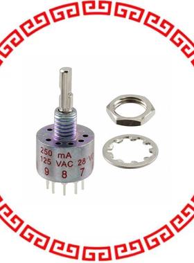 MA04L1NCQD SWITCH ROTARY 4POS 250MA 125V