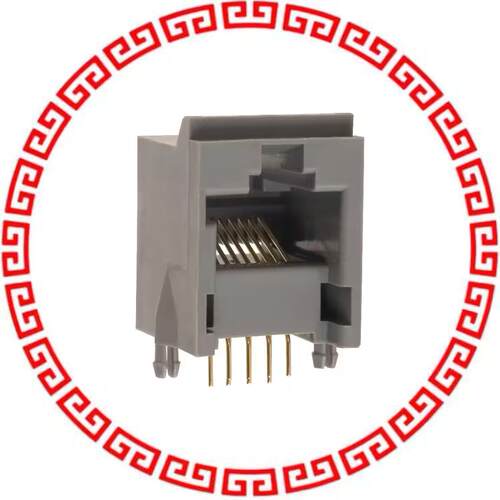 TM5RC-88(50) CONN MOD JACK 8P8C R/A UNSHLD