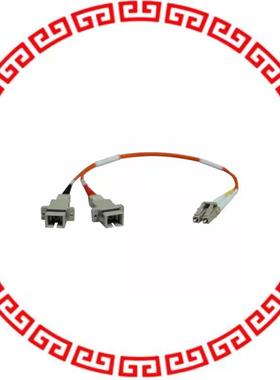 N458-001-62 FIBER OPTC CBL LC-SC DUPLX 305MM