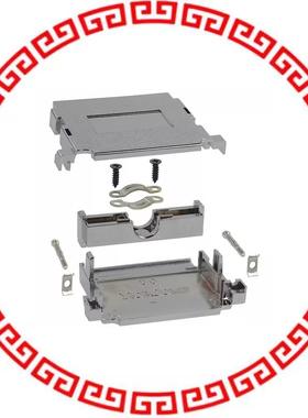 983-037-020R121 BACKSHELL DB37 METALIZED PLASTIC