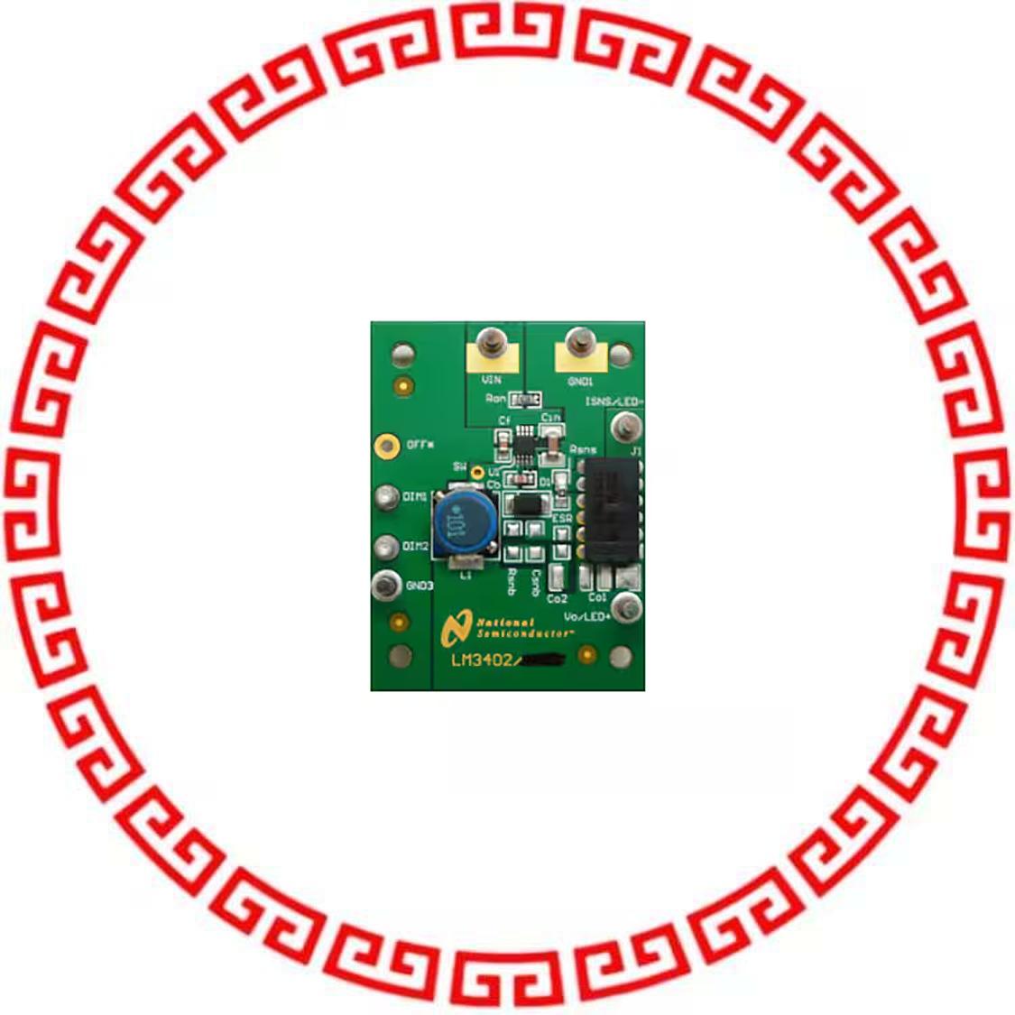 LM3402EVAL/NOPB BOARD DEMO FOR LM3402