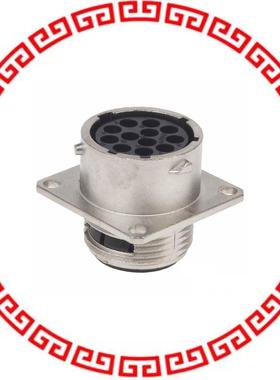 UT001412SH CONN RCPT HSG FMALE 12POS PNL MT