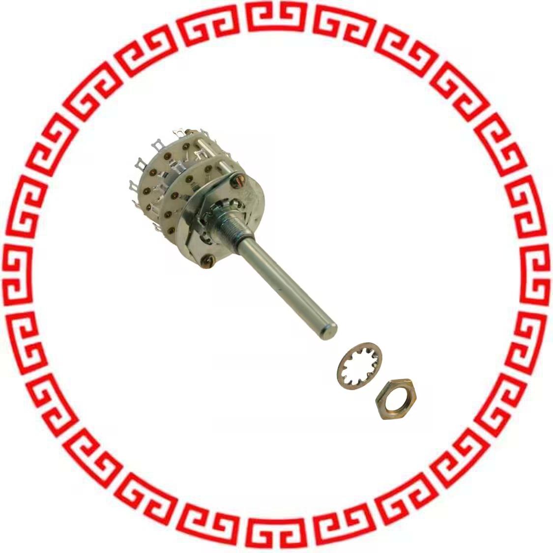 D4G0405N SWITCH ROTARY 2-5POS 500MA 115V