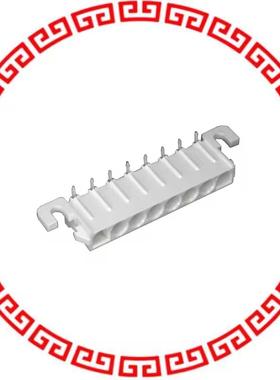 640584-1 CONN HEADER 8POS RTANG .250 TIN