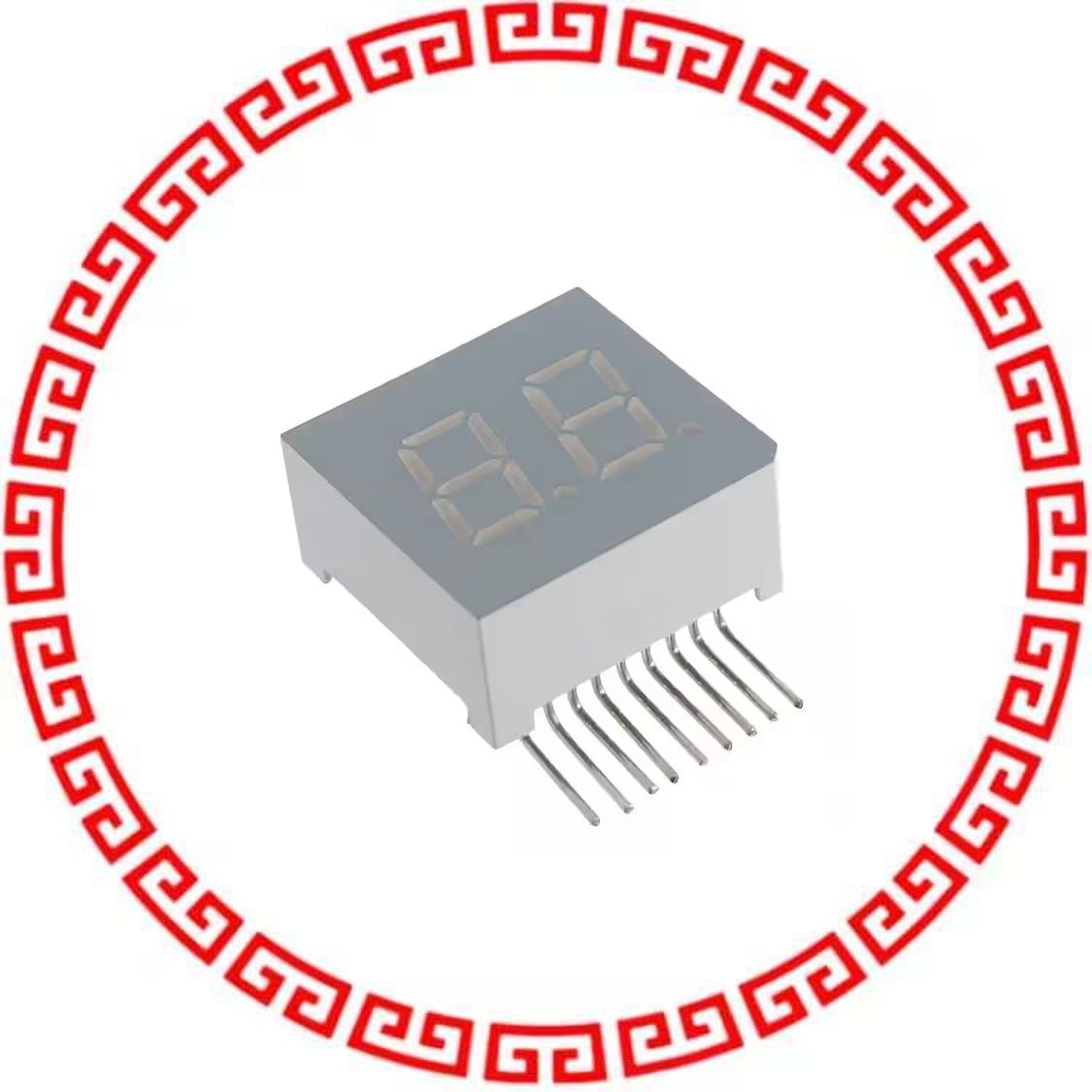 LDD-F302NI-RA LED 7-SEG .30