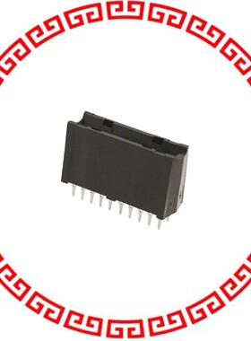 1766354-1 CONN EDGE DUAL FEMALE 4POS 0.098