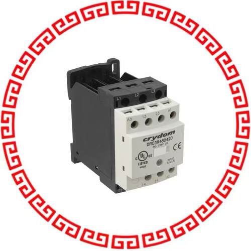 DRC3R48D420 REV 480V 7.6A 24 VAC/DC 2NO