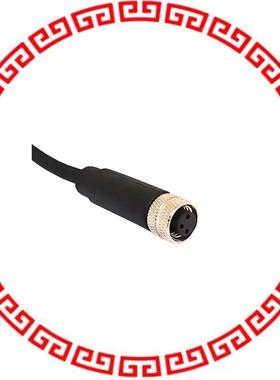 PXPTPU08FBF04ACL010PUR CBL FMALE TO WIRE LEAD 4P 3.28'