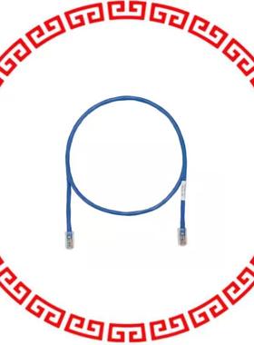 UTPSP8BUY COPPER PATCH CORD, CAT 6, BLUE U