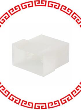 180906 CONN MALE TAB HSG 0.25 6POS NAT
