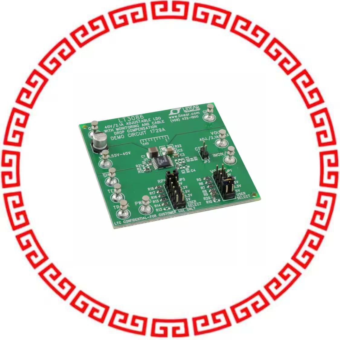 DC1729A BOARD EVAL FOR LT3086
