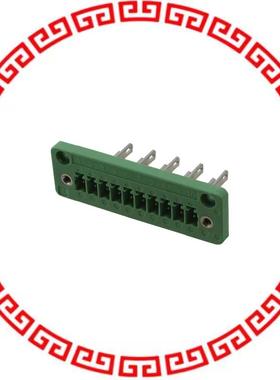 1829413 TERM BLK HEADER 10POS GREEN