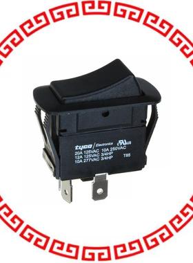 1571102-1 SWITCH ROCKER DPST 20A 125V