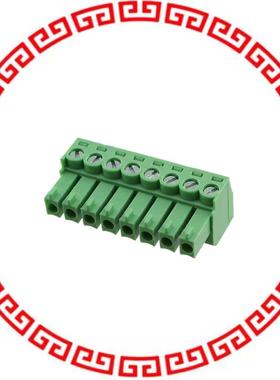OSTTJ0831530 TERM BLOCK PLUG 8POS STR 3.81MM