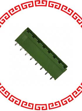 282825-8 TERM BLOCK HDR 8POS VERT 5.08MM