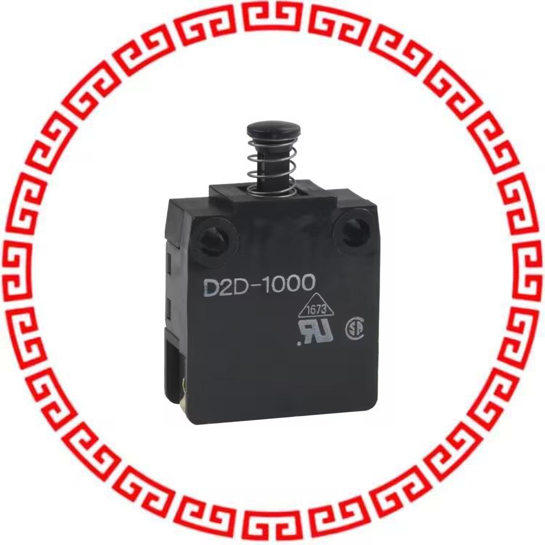 D2D-1000 SWITCH SNAP ACTION SPDT 16A 250V