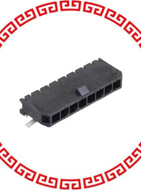 436500812 CONN HEADER 8POS 3MM RT ANG SMD